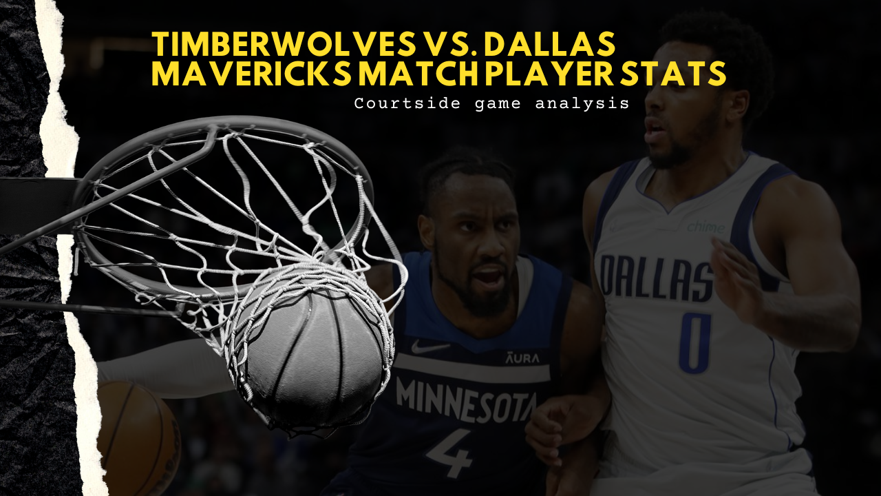 Timberwolves vs. Dallas Mavericks Match Player Stats