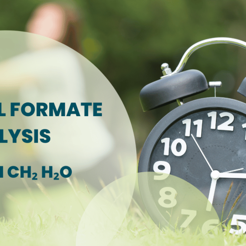 Understanding Methyl Formate Hydrolysis (HCOOCH CH₂ H₂O)
